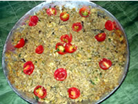 Salada de Quinoa com Shitake e Alho Poró