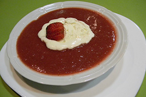 Sopa de Morangos
